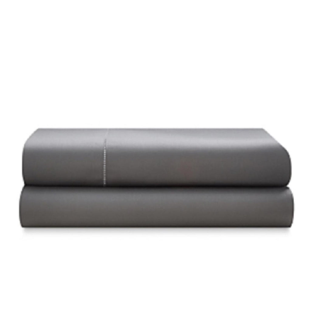 Ralph Lauren RL Organic Sateen Fitted Sheet in Graphite, Twin New w/Tag SOLD OUT