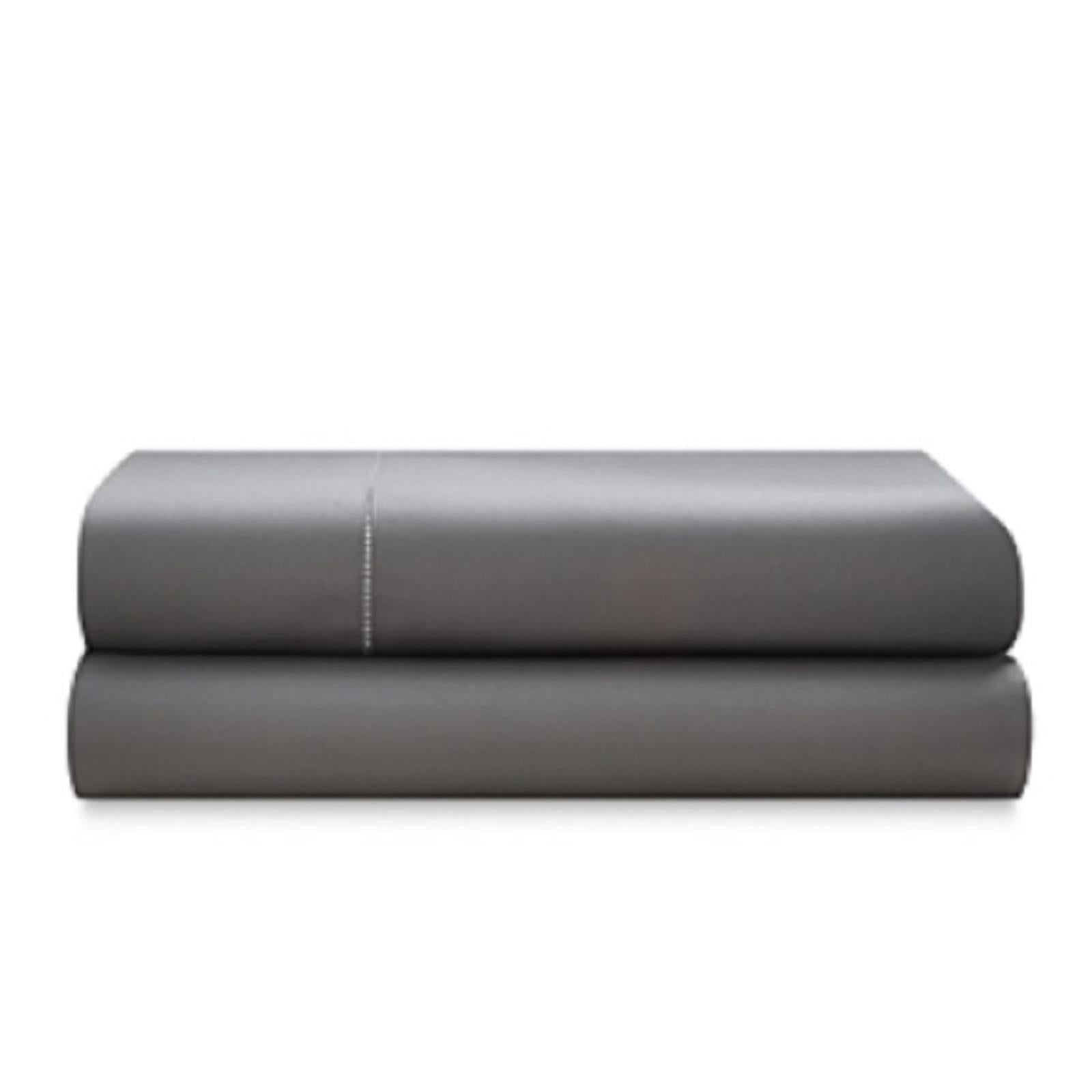 Ralph Lauren RL Organic Sateen Fitted Sheet in Graphite, Twin New w/Tag SOLD OUT