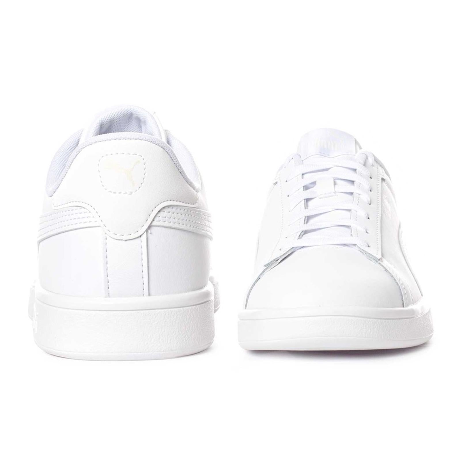 Puma Leather Sneakers in White, Size 11, New w/o Box