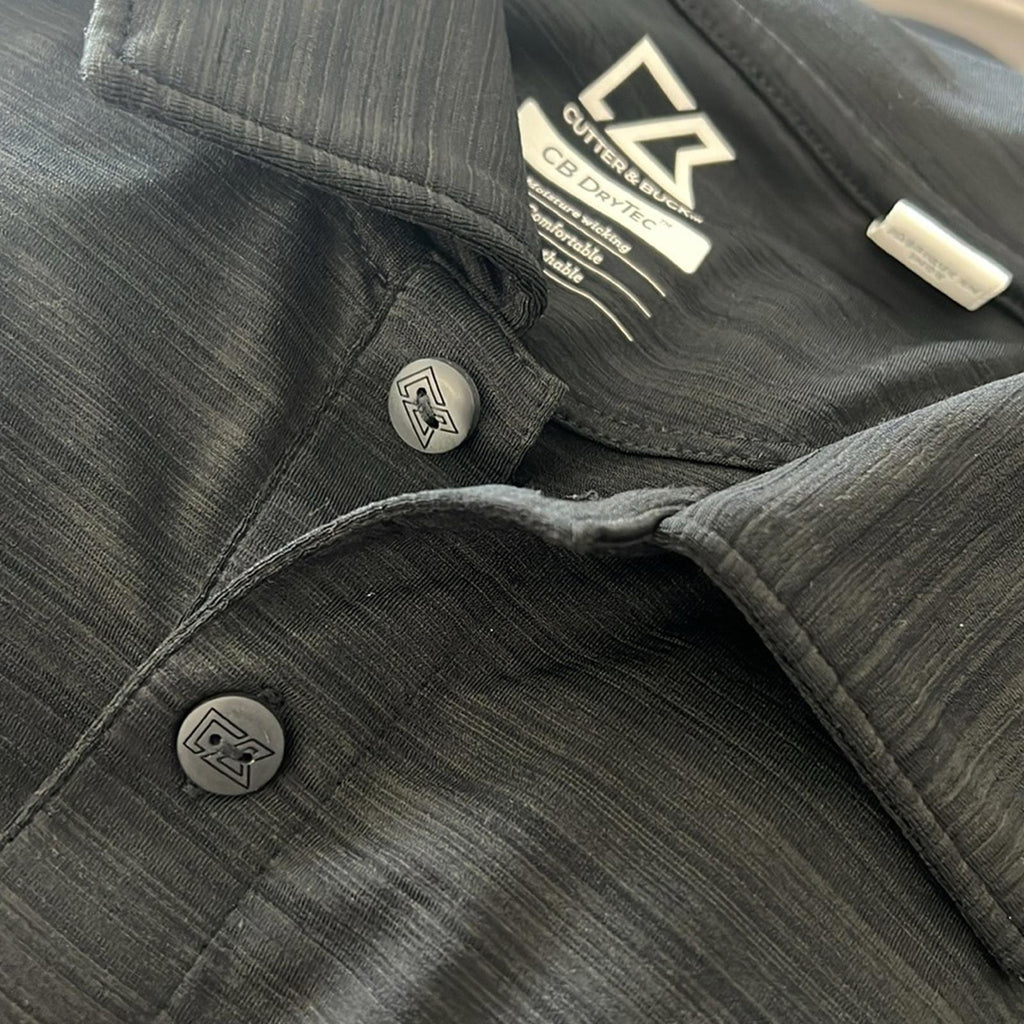 Cutter & Buck Polo Shirt in Black, Size 3X, EXCELLENT! Retail $80