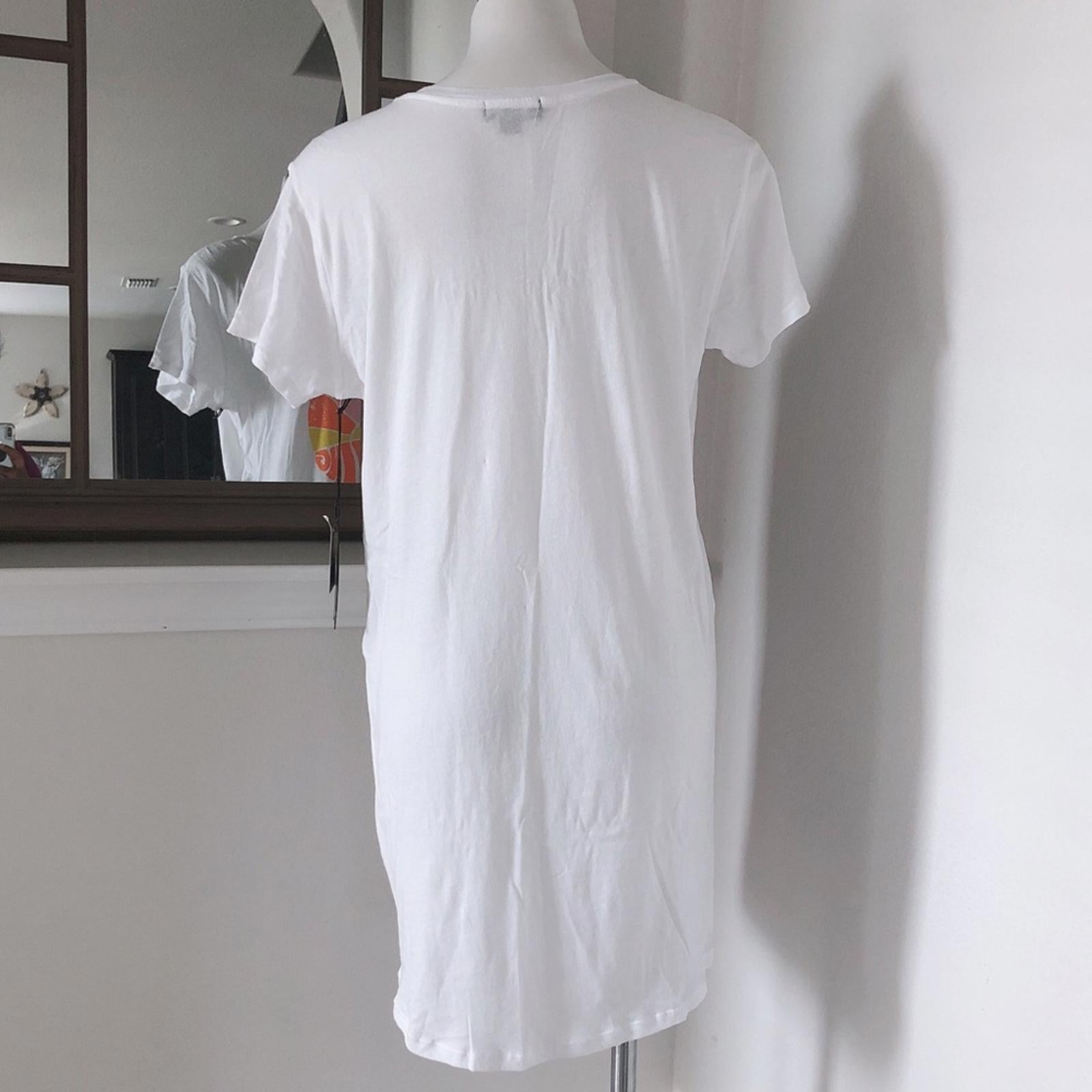 Wildfox Sun Scoop Neck Swim Coverup in White, Dress Beach Size S New w/Tag