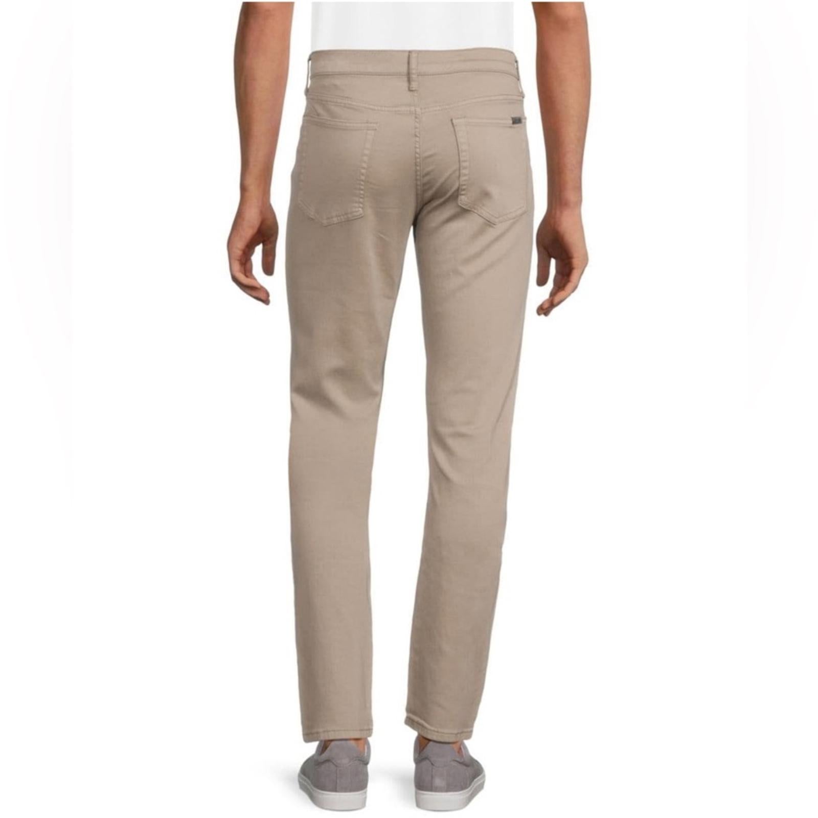 JOE'S JEANS Slim Fit Khaki French Terry Jeans, Size 32 New w/Tag Retail $179