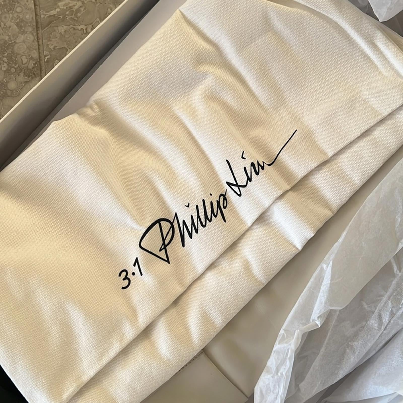 3.1 Phillip Lim Kate Tall Boots in White, Size 38.5 New in Box + Dust Bag $650