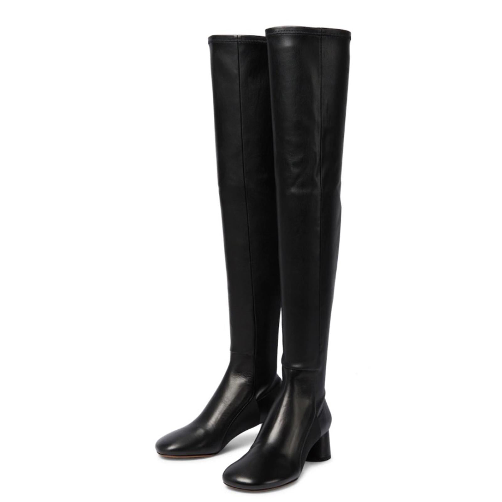 Proenza Schouler The Glove Over The Knee Boots in Black, Size 38 New + Dust Bag