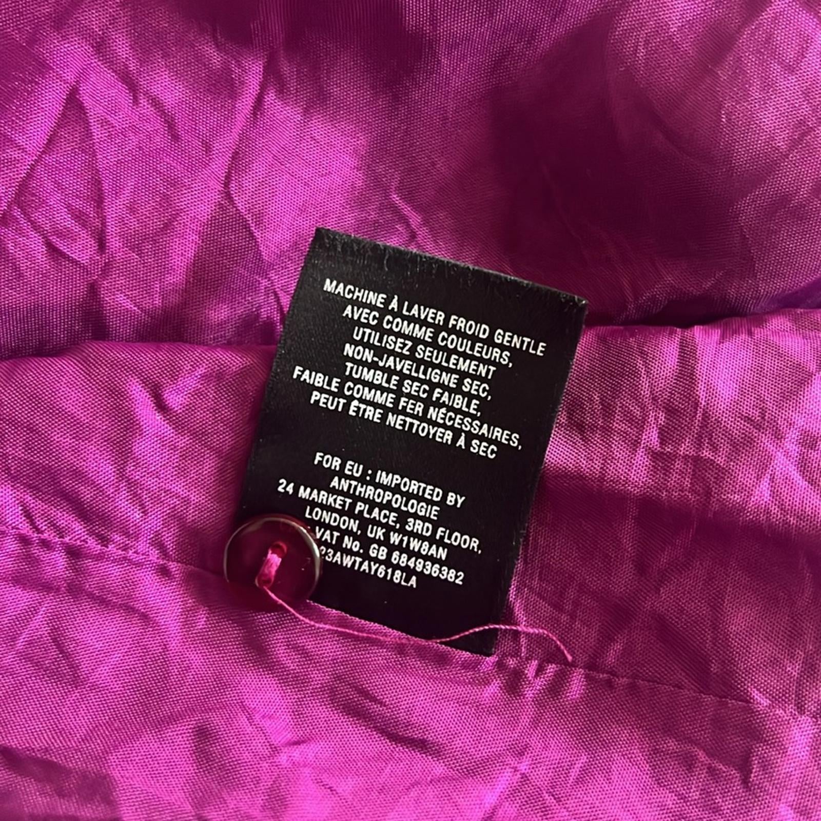 Anthropologie’s HD in Paris Bustier Dress, Purple Size EU34, US2 (Excellent)