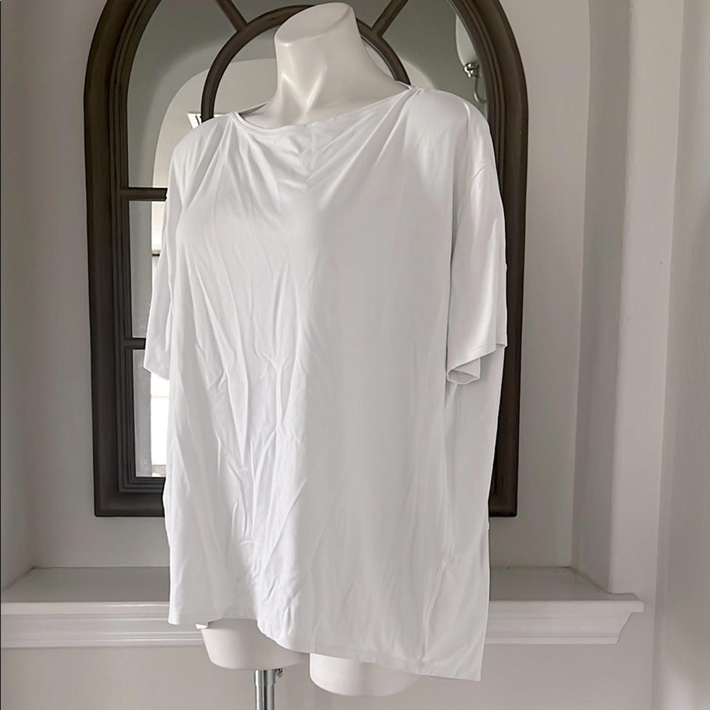 Lululemon White Oversized Top, Size 12 EXCELLENT!