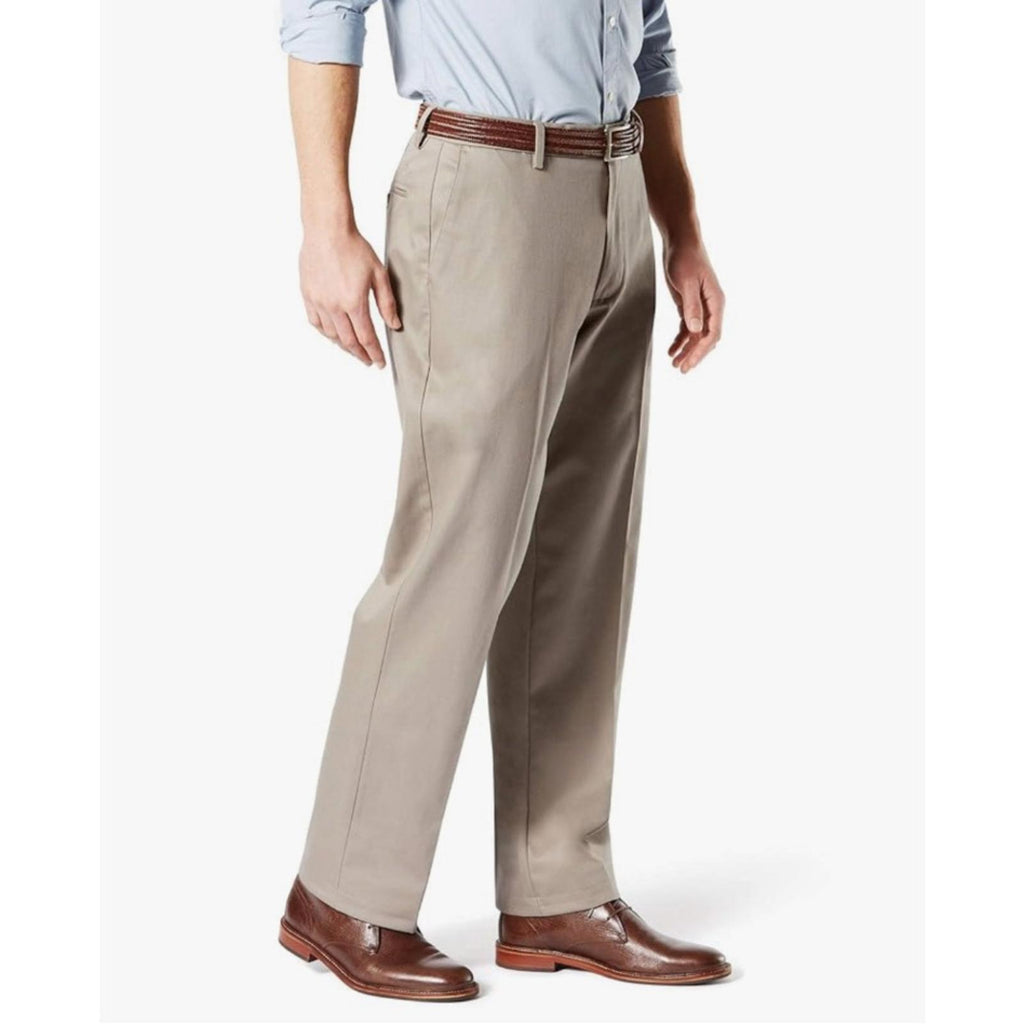 Dockers Classic Fit Signature Khaki Lux Cotton Stretch Pants, NWT, Size 34 X 34