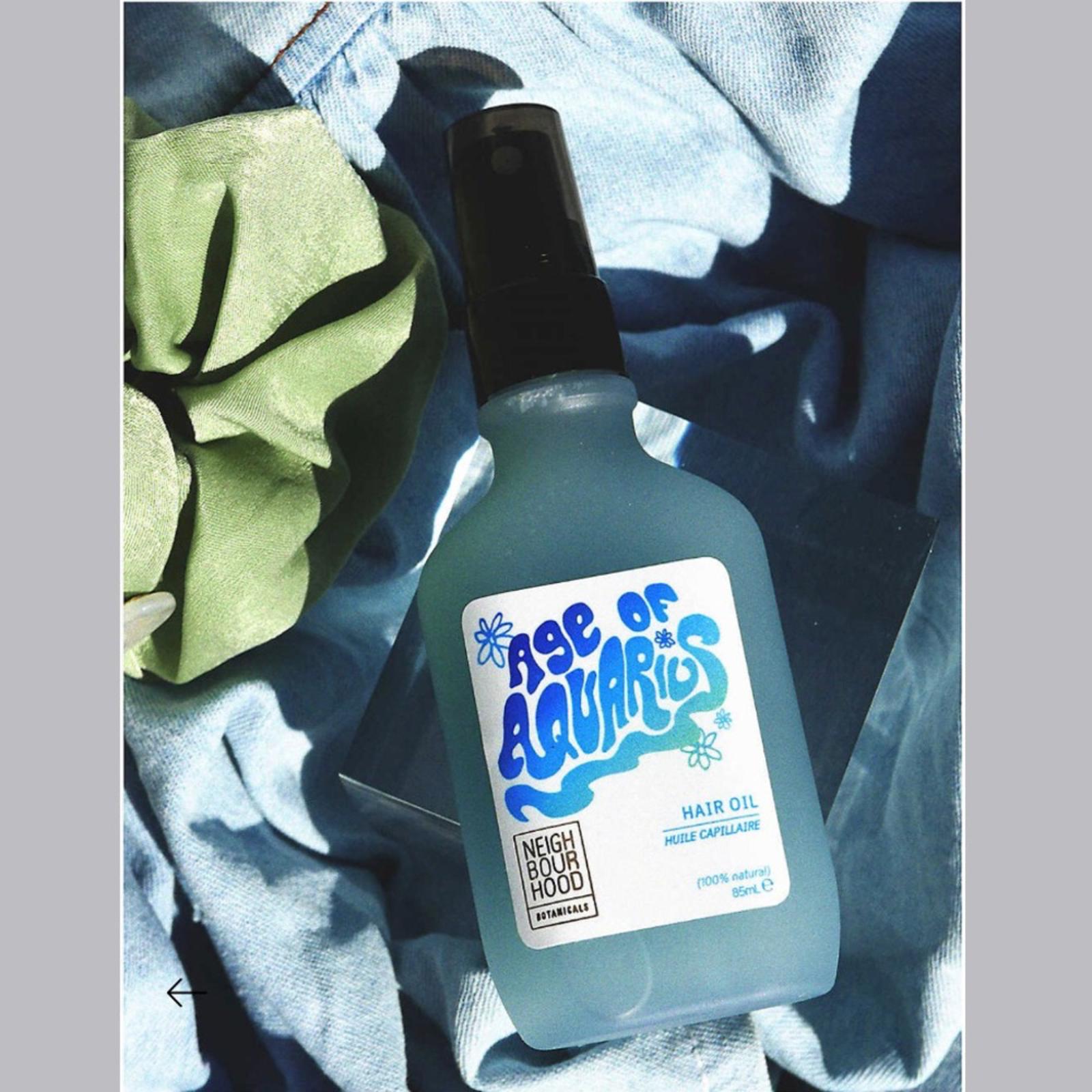 Age Of Aquarius Hair Oil 100% Natural 85ml, NEW