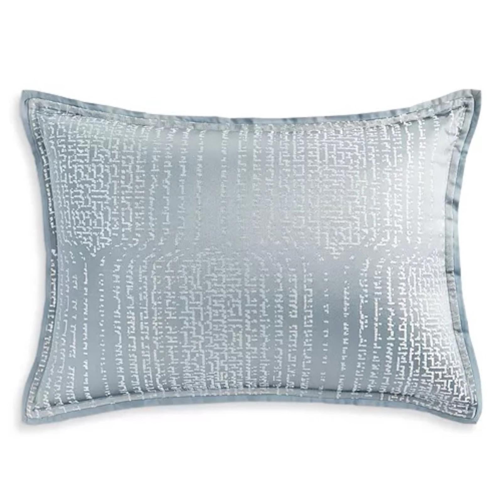 Hudson Park Collection Faded Geometric Standard Sham, New w/Tag $130