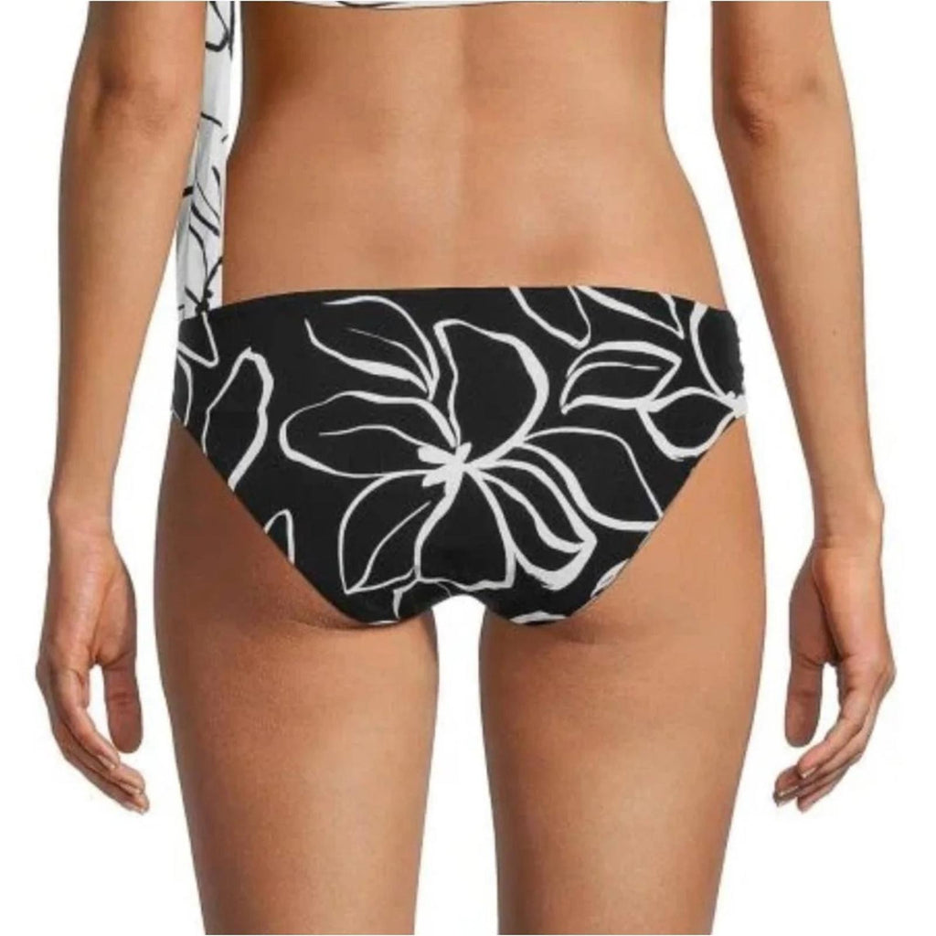 La Blanca Moonlit Reversible Sash Tab Bikini Swim Bottom Size 14 NWT