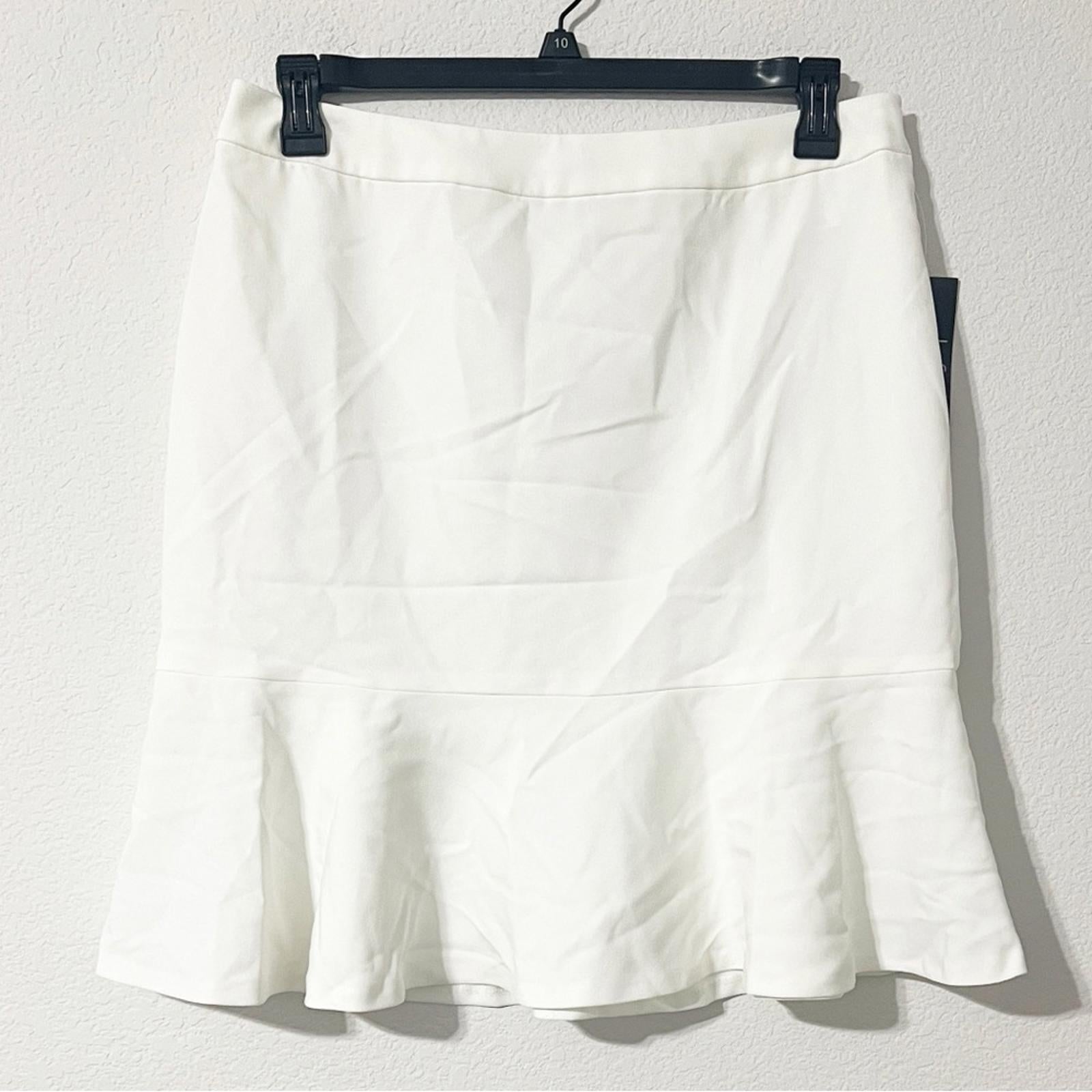 Le Suit Blossom/Van Ice A-Line Skirt, Petite Size 12, NEW