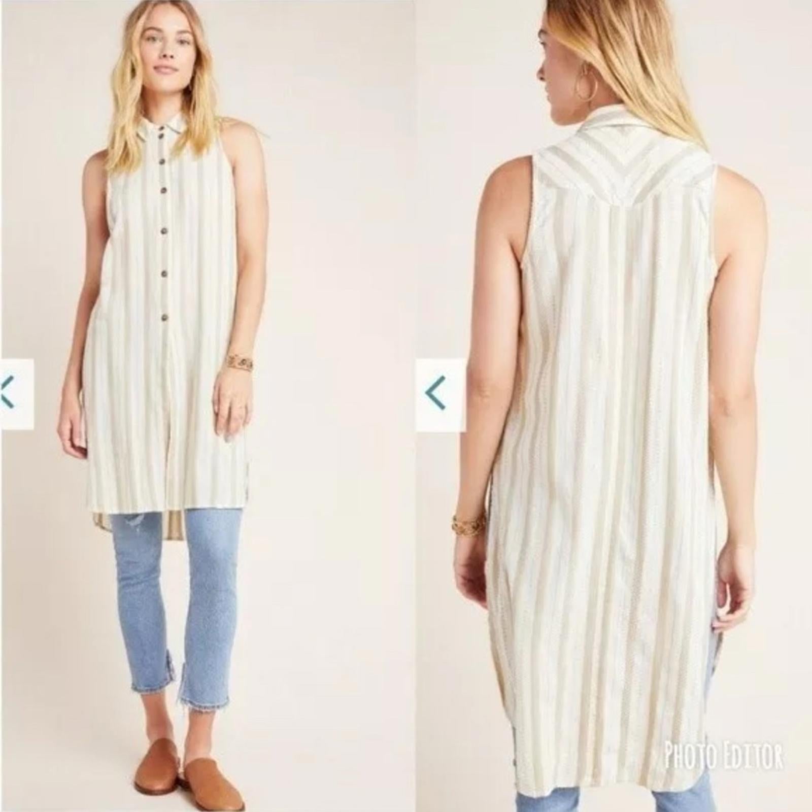 Anthropologie Delphine Textured Tunic Dress, NWT, Size XS