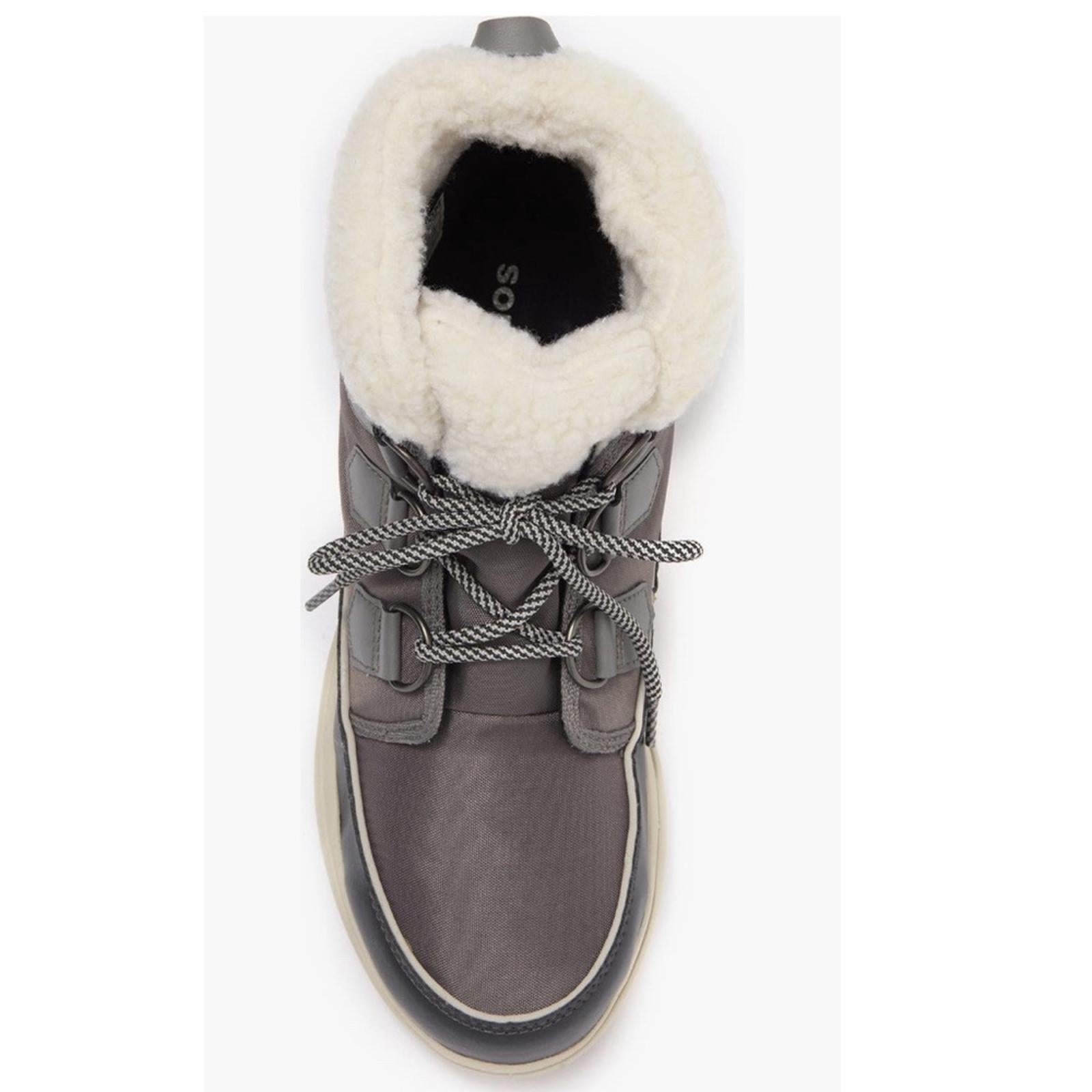 SOREL Explorer Carnival Waterproof Boots w/Faux Fur Collar