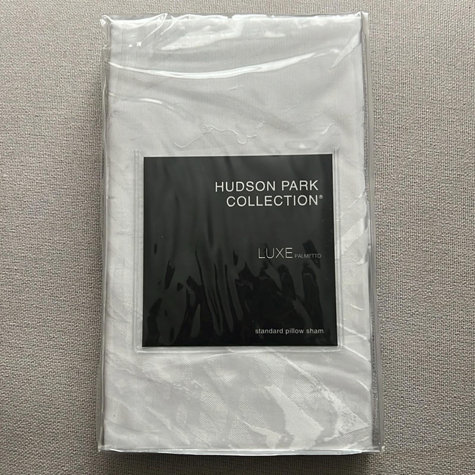 Hudson Park Collection Palmetto Cotton Silk Standard Sham, New in Box $195