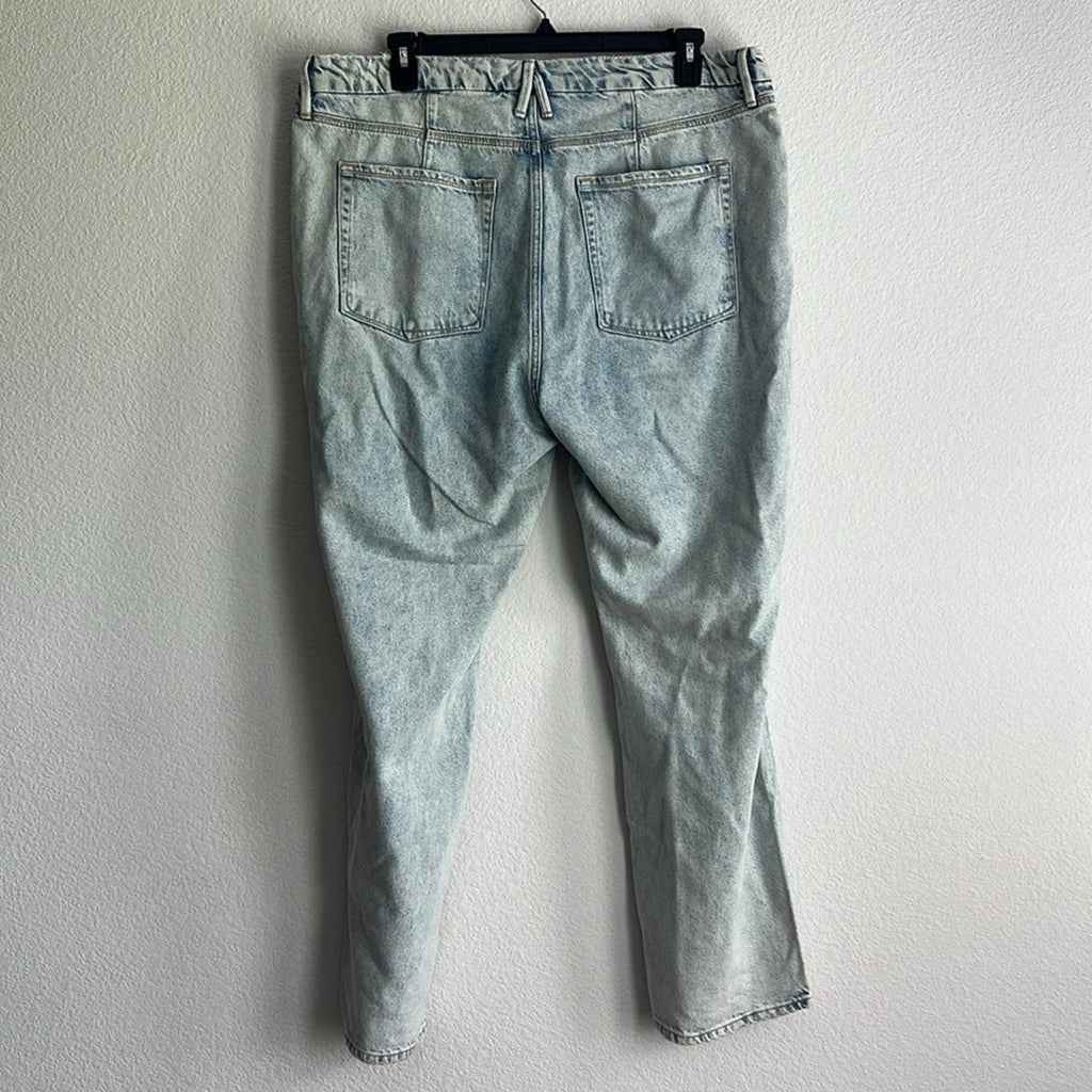 Good American Good 90’s Maternity Blue Jeans, NEW, Size 16