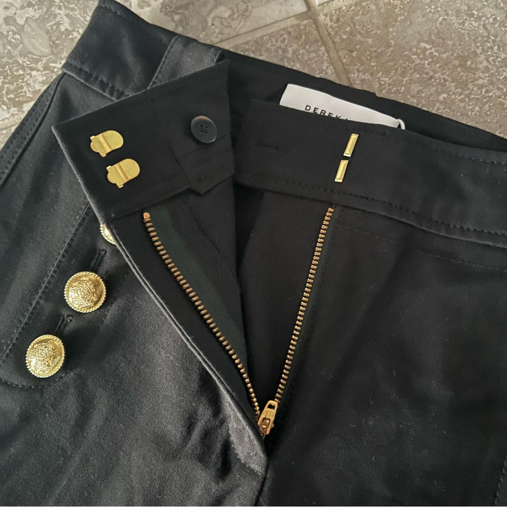 Derek Lam 10 Crosby Robertson High Waisted Crop Flare Pants, Size 4 New w/Tag