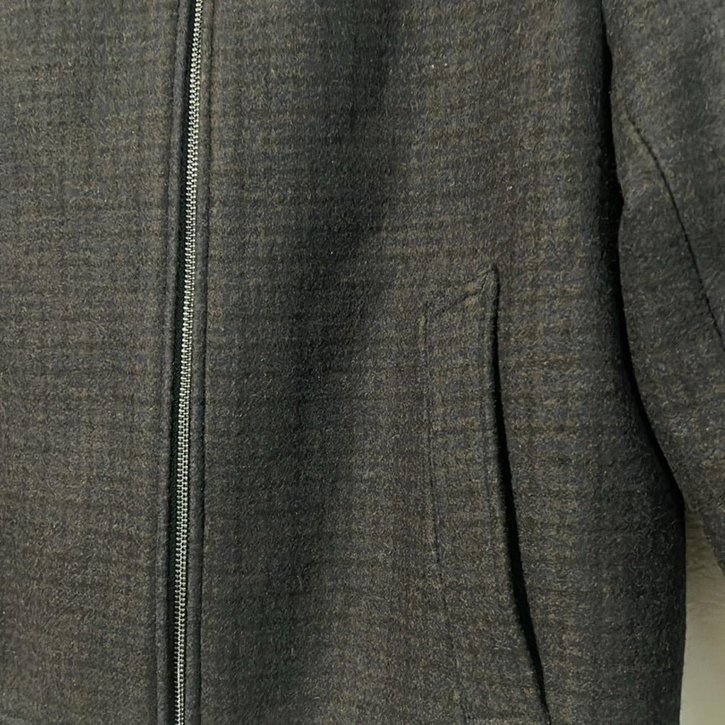 Theory Wyatt Rush Micro Check Wool Jacket, Size S, NEW