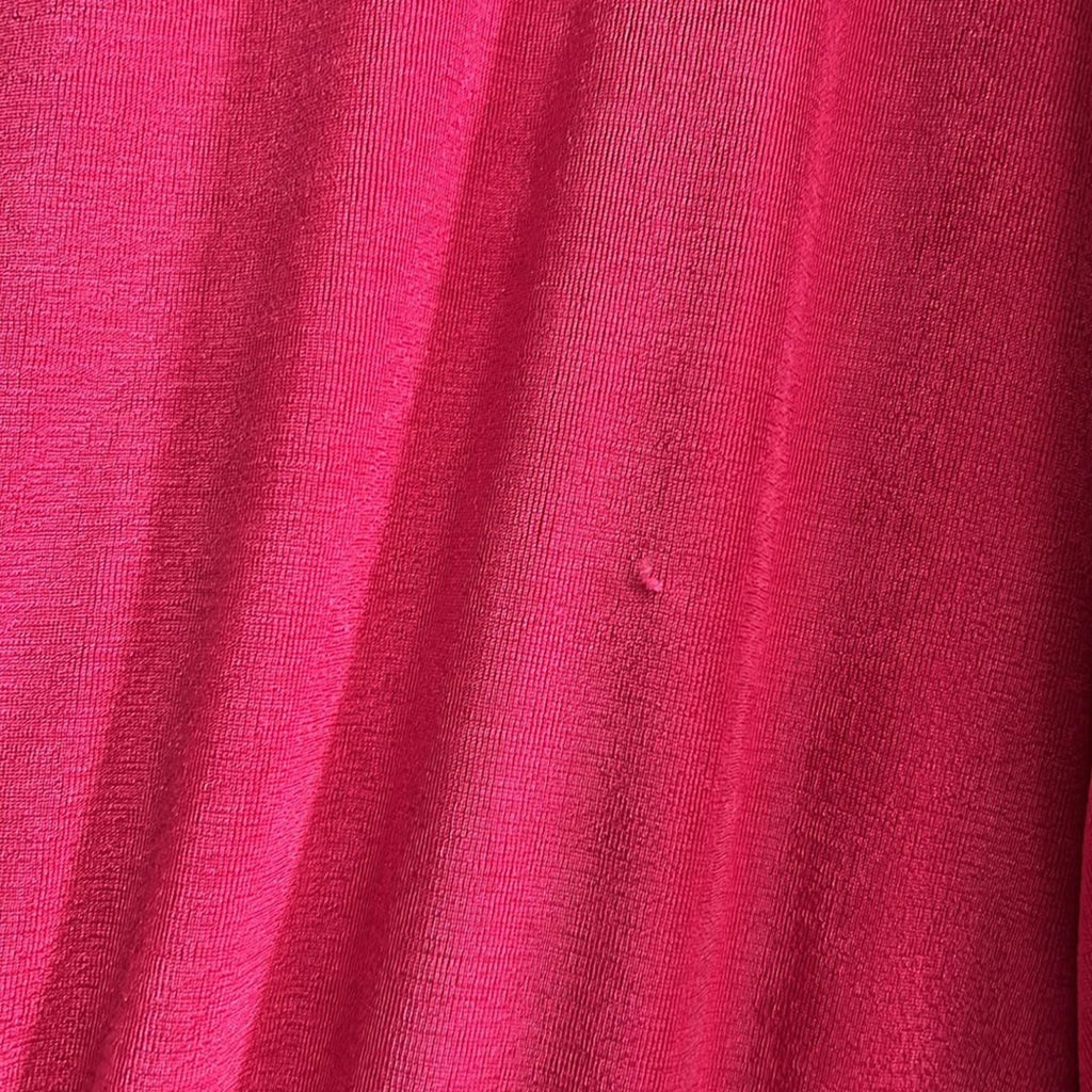 Alexia Admor Fern Puff Sleeve Ruched Drape Sheath Dress in Pink, Size XL NWT