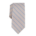 Michael Kors Men's Bahr Stripe Tie in Champagne, One Size, NWT