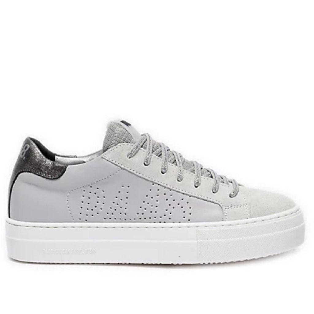 P448 Thea Low Top Leather Lace-Up Platform Sneakers Size 40(9/9.5) NEW w/o Box