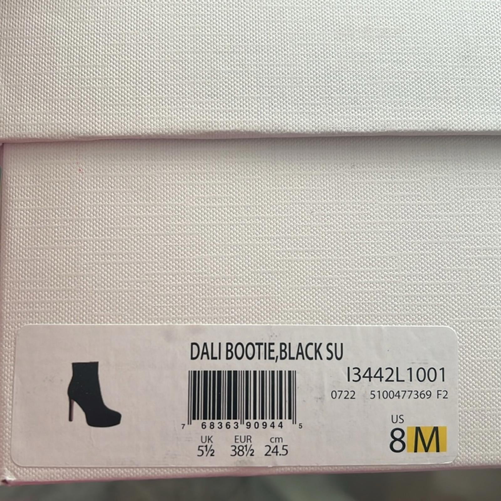 Veronica Beard Dali Suede Platform Ankle Boots, Black Size 8 New in Box $550