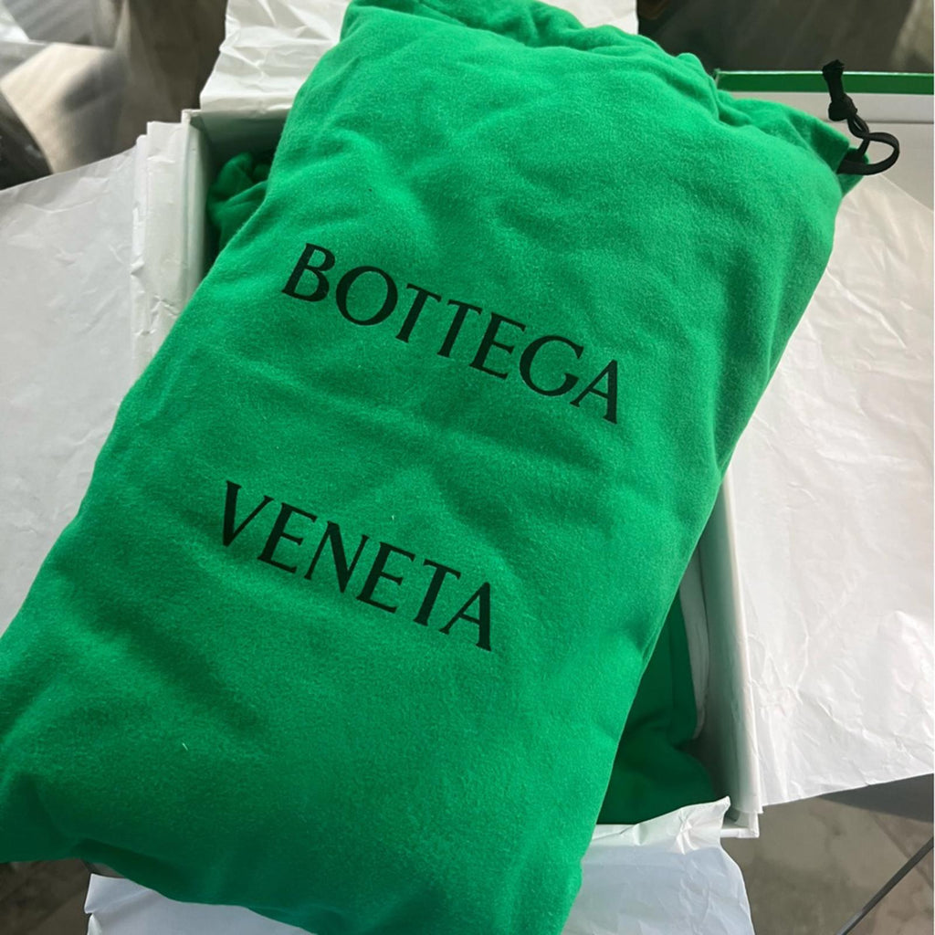 Bottega Veneta Embellished Metallic Wrap Pumps, Size 39.5 NEW +Padded Dust Bags