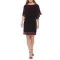 Jessica Howard GREEN Velvet Knee Shift Dress, Size 14 EXCELLENT!
