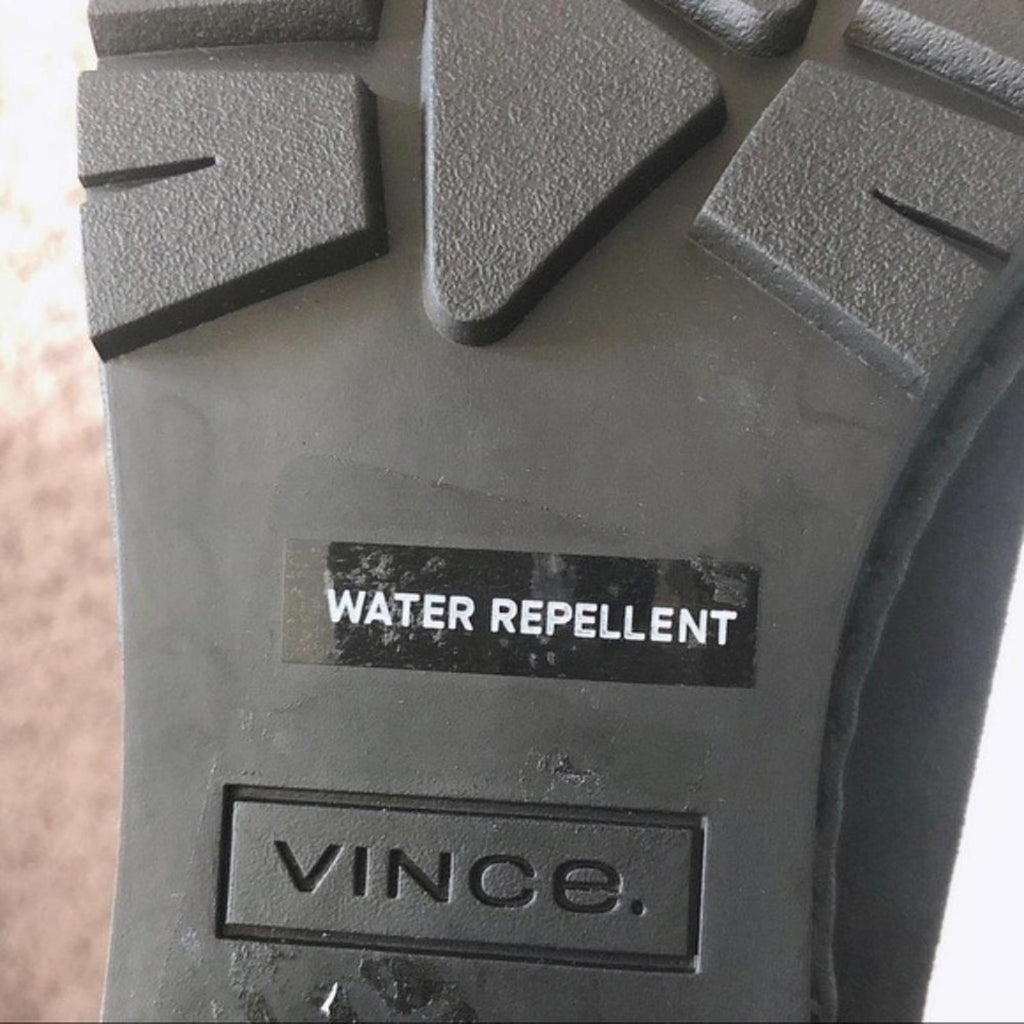 VINCE Henderson Weatherproof Chelsea Moto Combat Boot, Black Size 9M New in Box