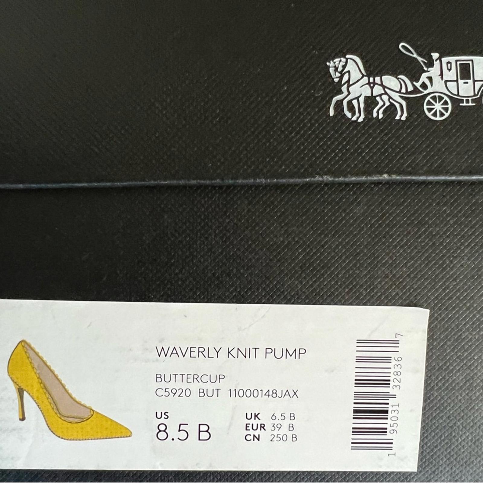 Coach Waverly Knit Buttercup Pumps, Size 8.5, New in Box (SOLD OUT)
