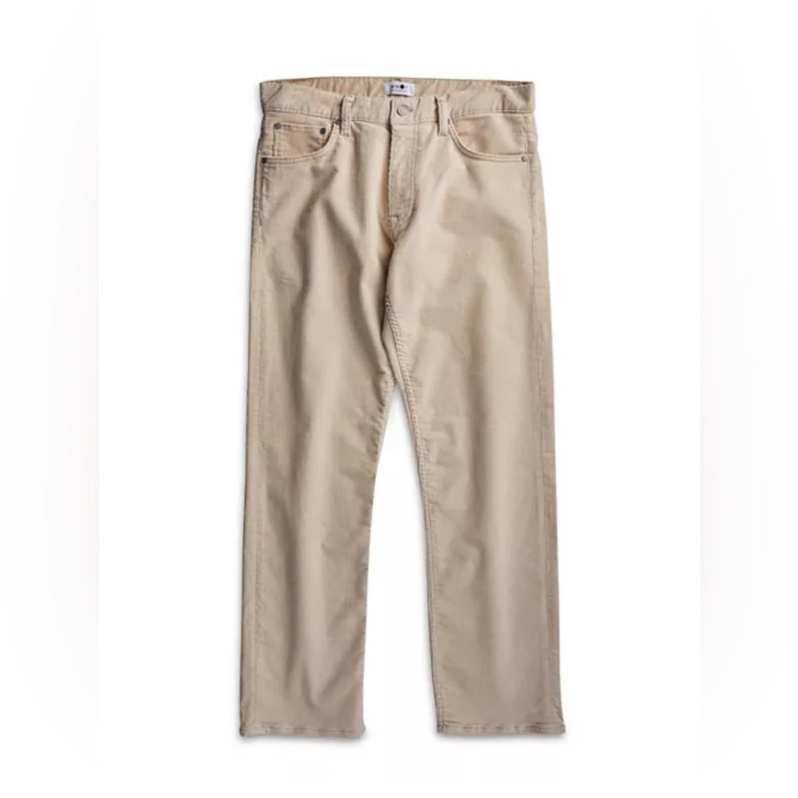 NN07 Sonny 1726 Corduroy Pigment Dyed Relaxed Fit Pants, NWT, Size 33/L32