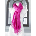 JUPI Pashmina Pink Scarf Size 70cm x 200cm