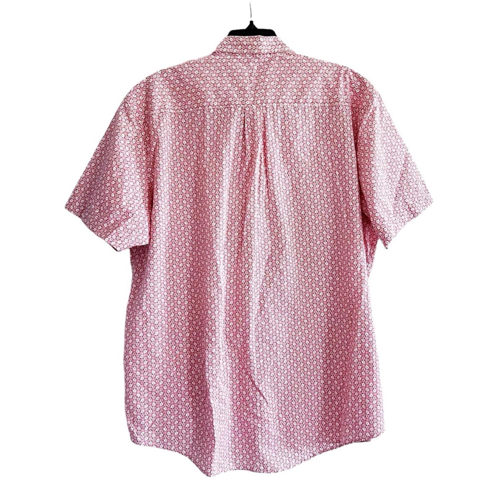 Van Heusen Button Down Short Sleeve Shirt, Size XXL EXCELLENT