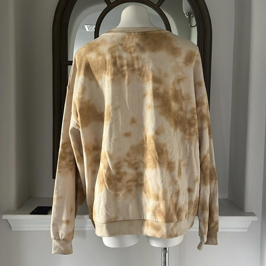 Isaac Morris “Strong Women” Fleece Lined Tie Dye Sweatshirt, Size XL NEW