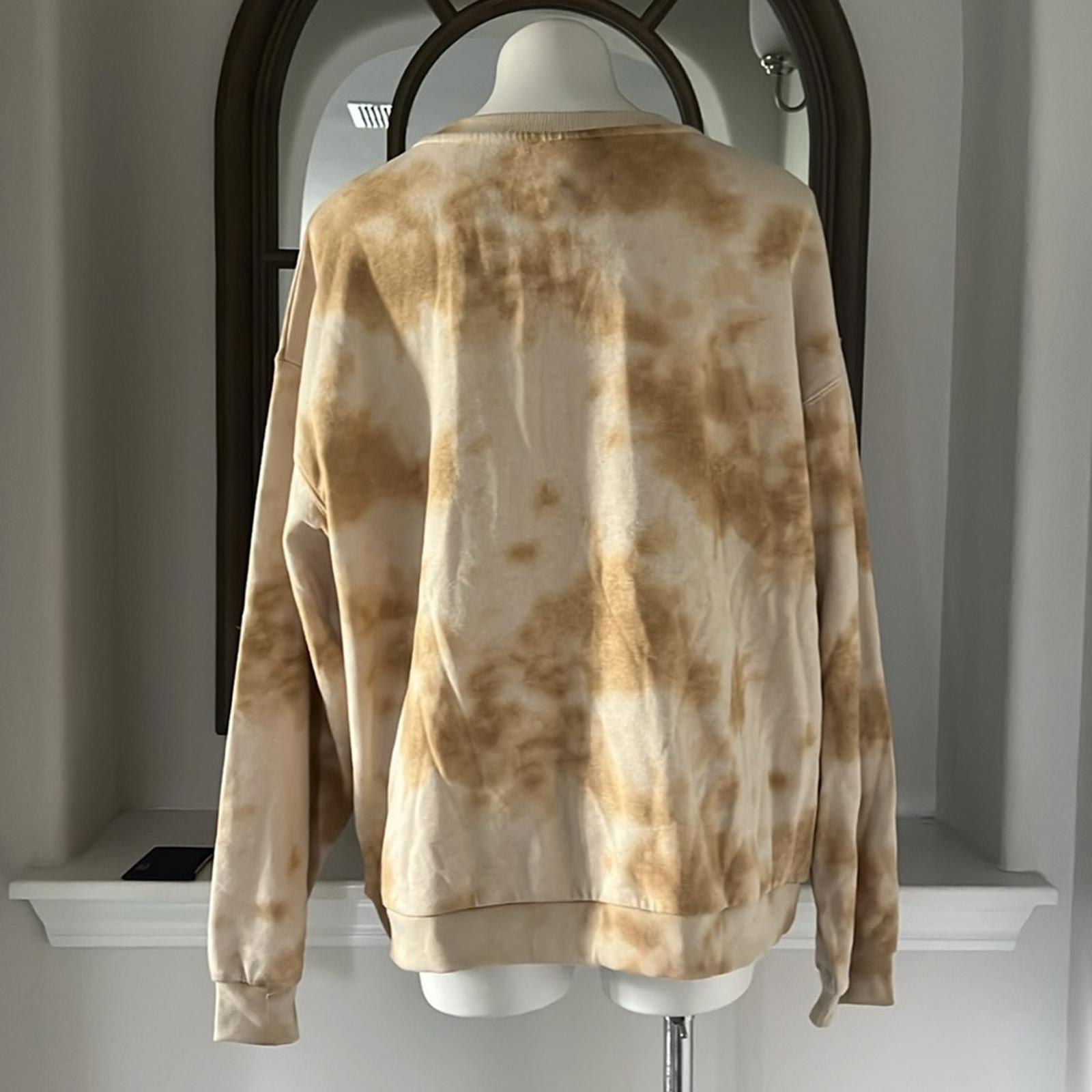 Isaac Morris “Strong Women” Fleece Lined Tie Dye Sweatshirt, Size XL NEW