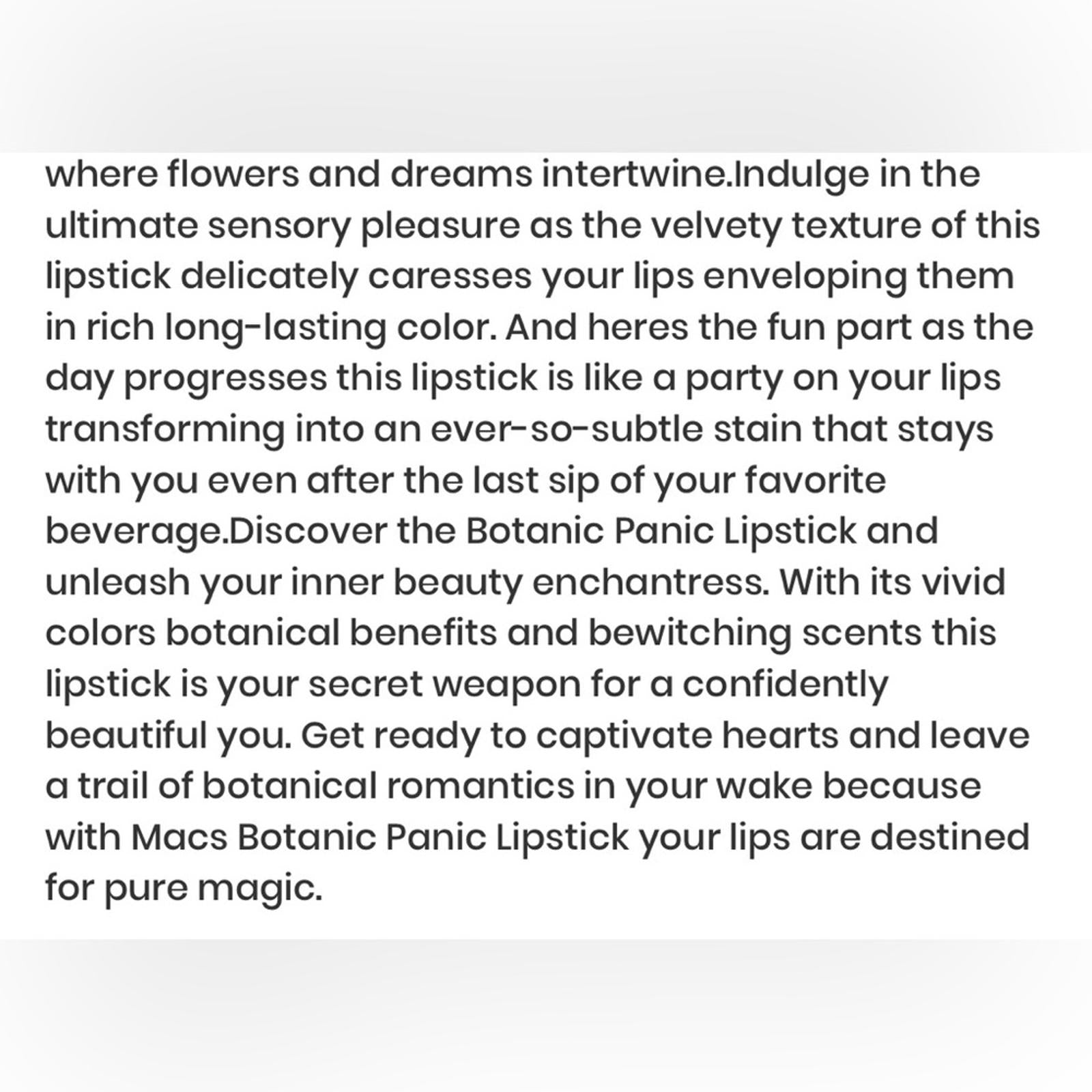 MAC Botanic Panic Retro Matte Lipstick, Ruby Woo NEW