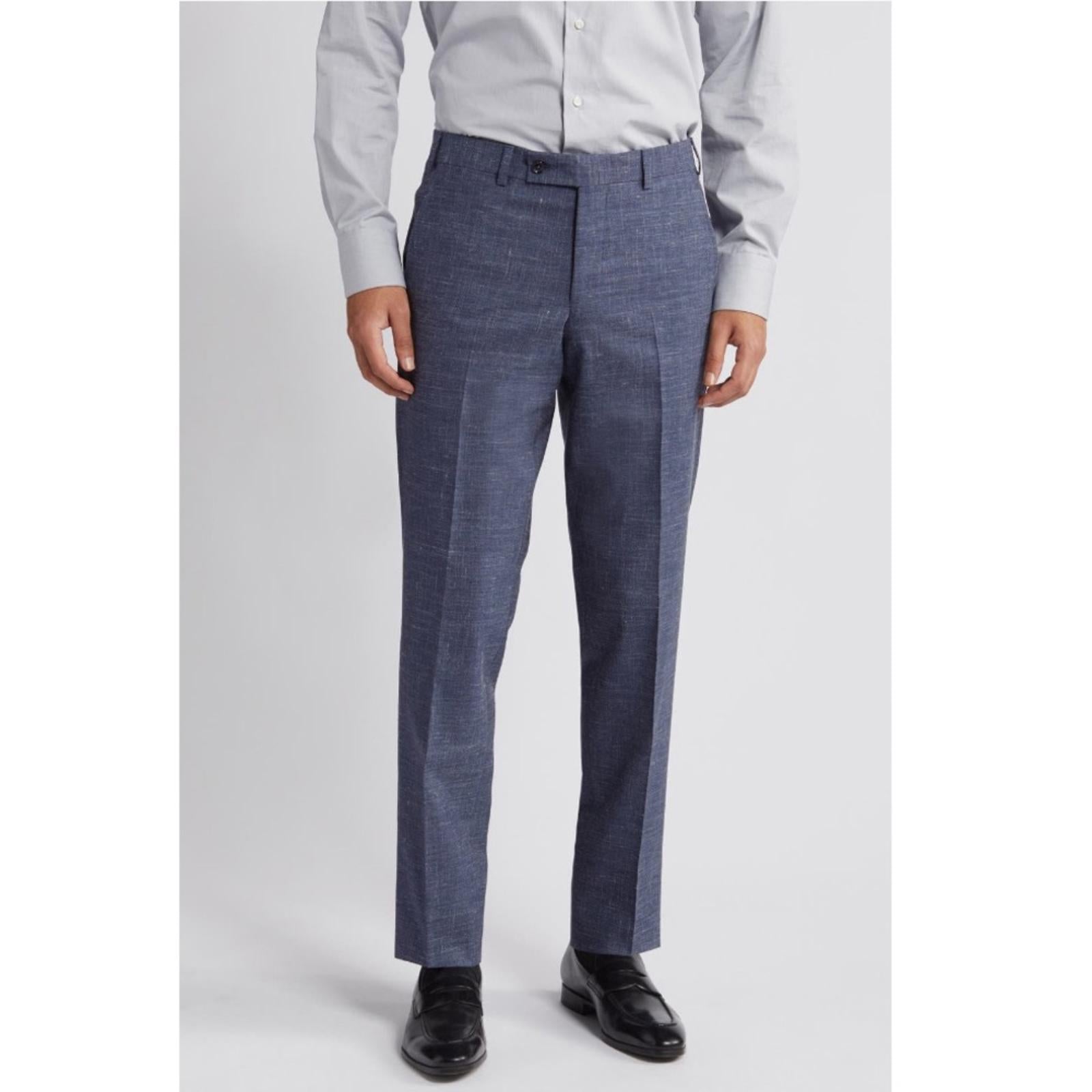 NEW Ted Baker London Karl Slim Fit Dress Pants, Mid Blue Size 29R New w/o Tag