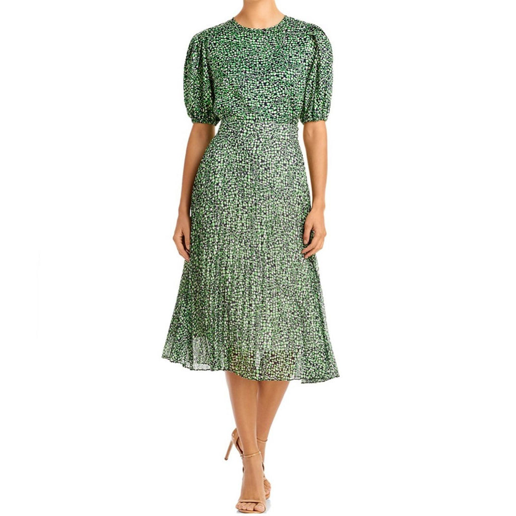 BOSS Vaplina Pleated Skirt in Midnight Fantasy, Size 2 New w/Tag, Retail $278