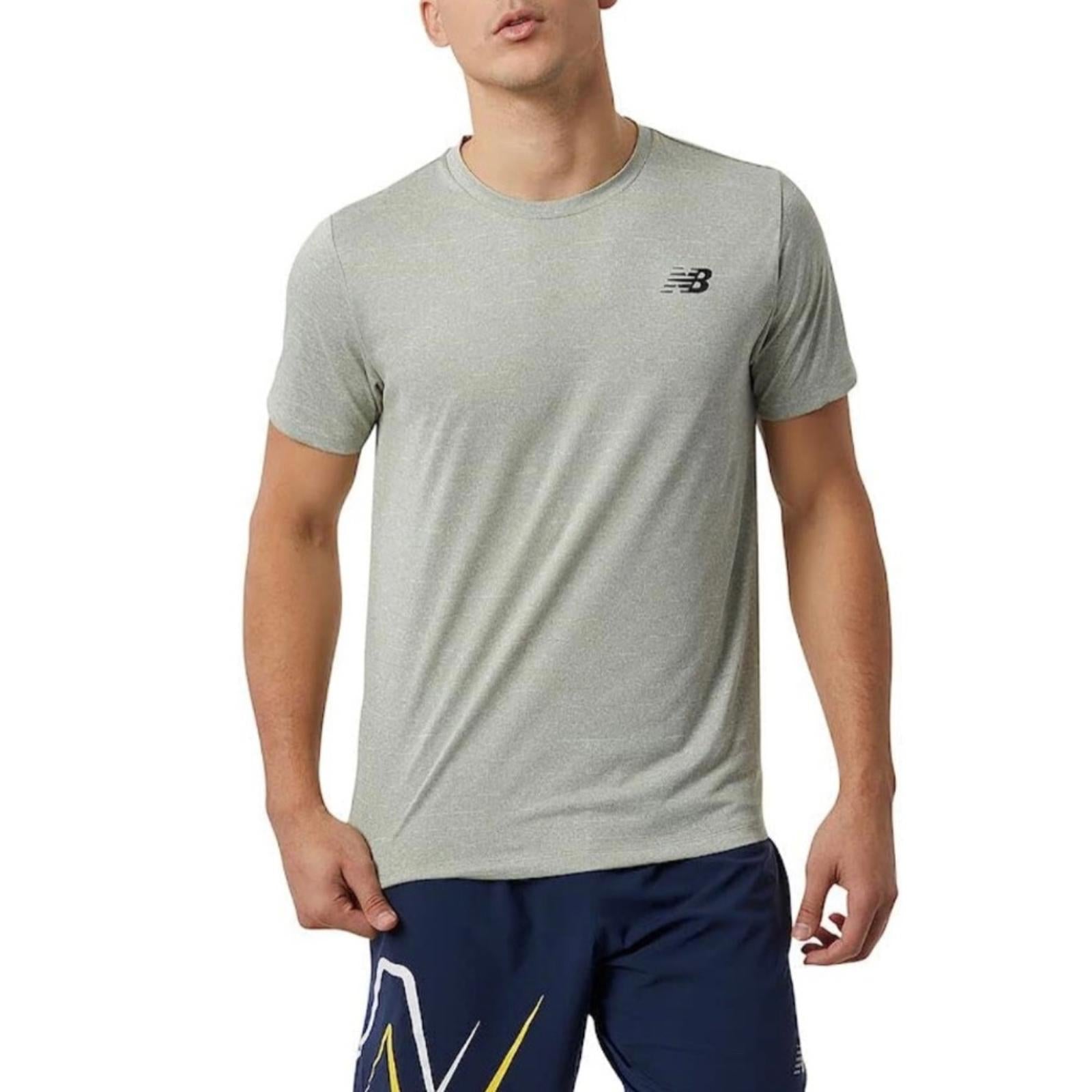 New Balance TEAL BLUE Sport Tech Short Sleeve Shirt, Size 2XL New w/Tag