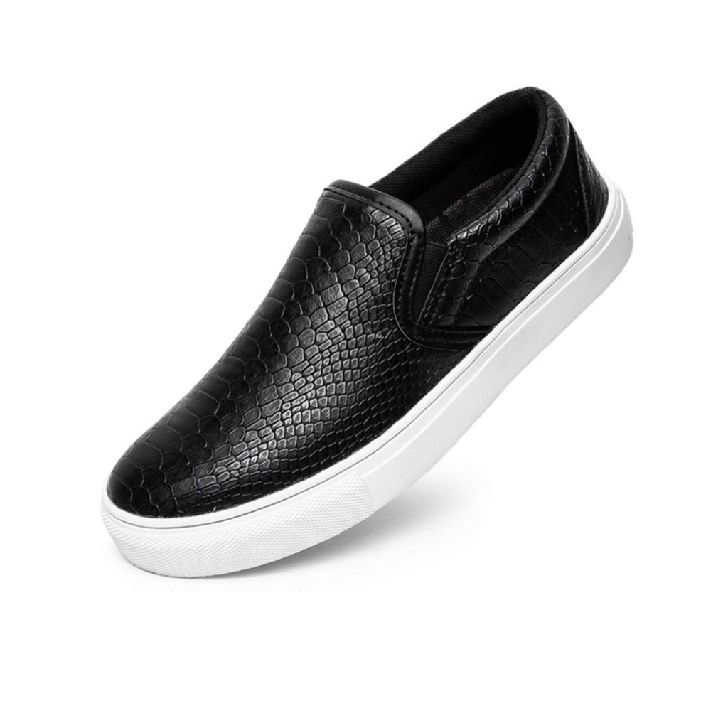 Comme des Garçon Embossed Sneakers Slip-On Shoes, Black/White Size 11 New in Box
