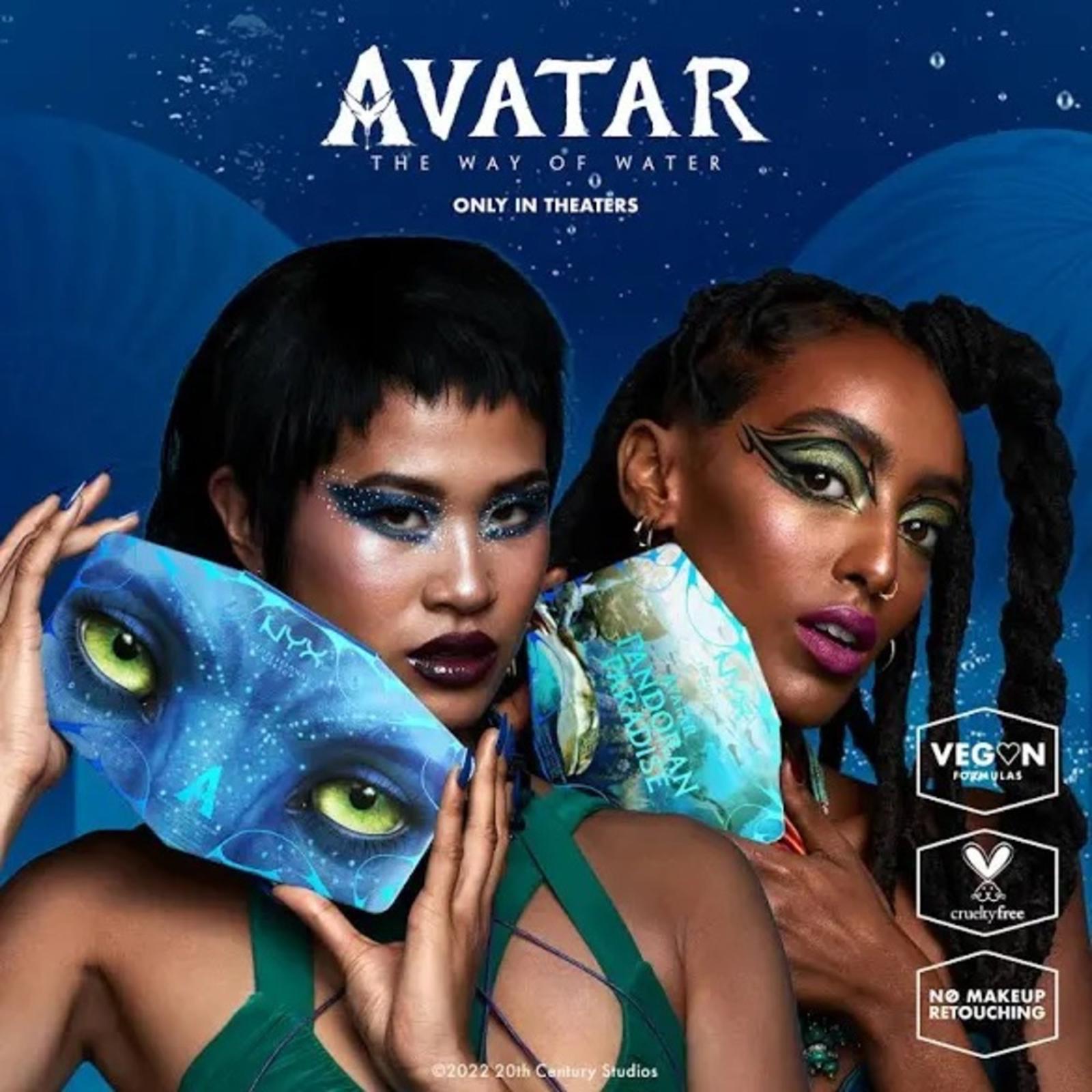 X2 NYX Makeup Avatar: The Way of Water Bioluminescent Lip Gloss ilu-minate NEW