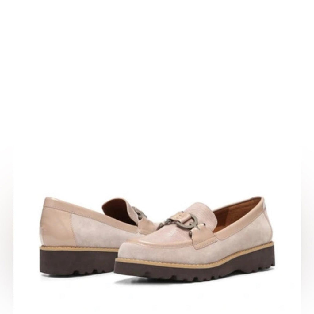 Donald Pliner Clio Slip-on Chunky Loafer Calf Suede Blush Size 12 NEW (Sold Out)