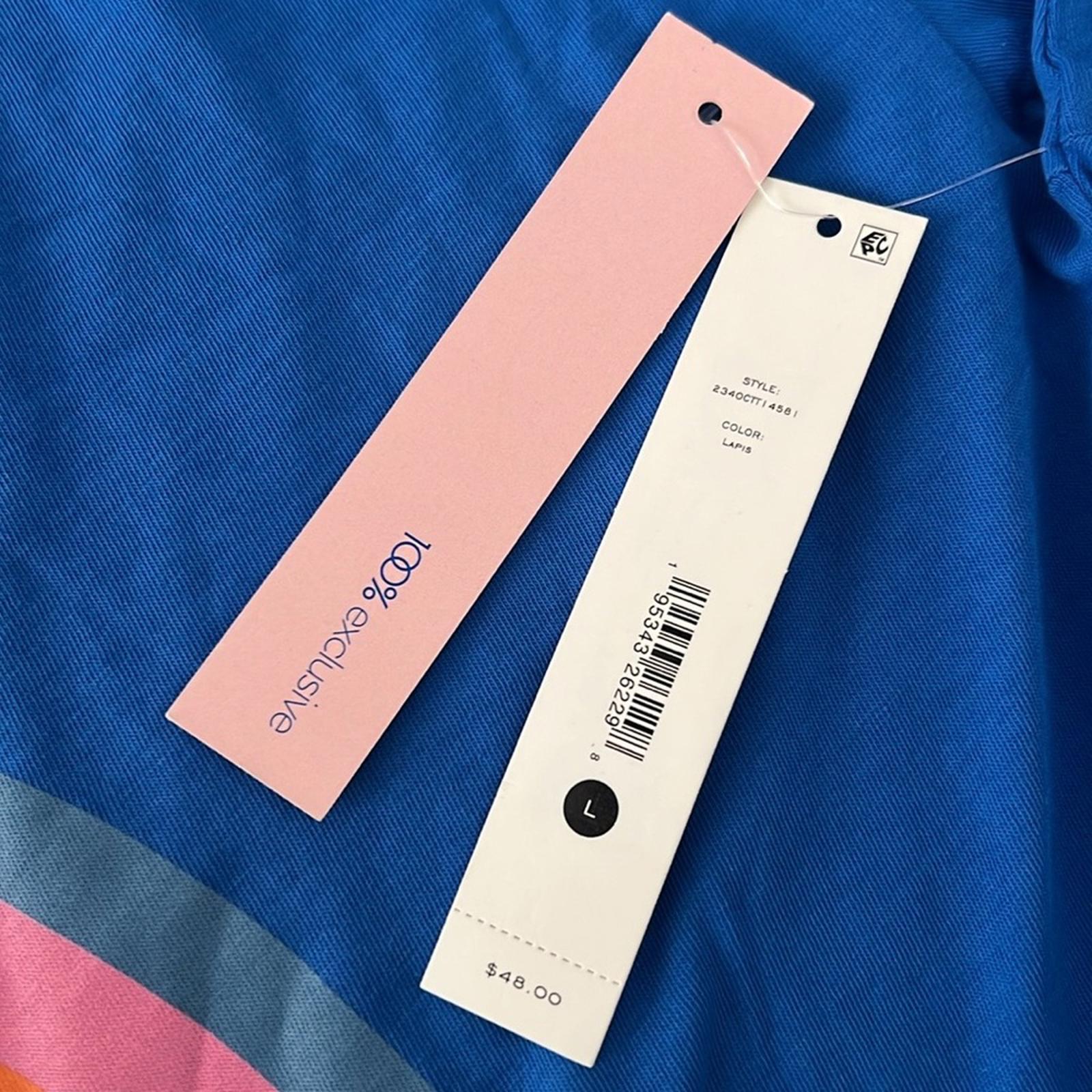 Bloomie's Unisex Rainbow Logo Tee, Size L New w/Tag
