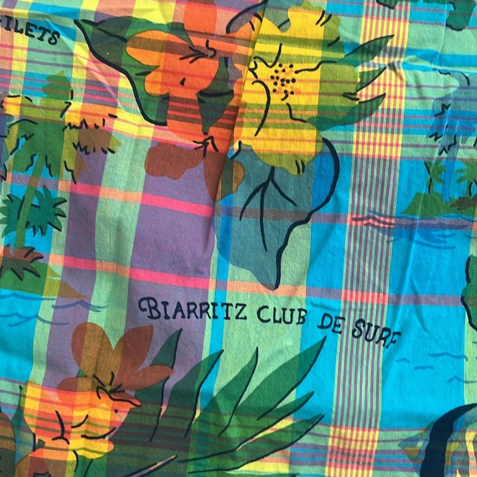 Polo by Ralph Lauren Tropical-Print Cotton Madras Shirt, Size L(14-16) NEW w/Tag
