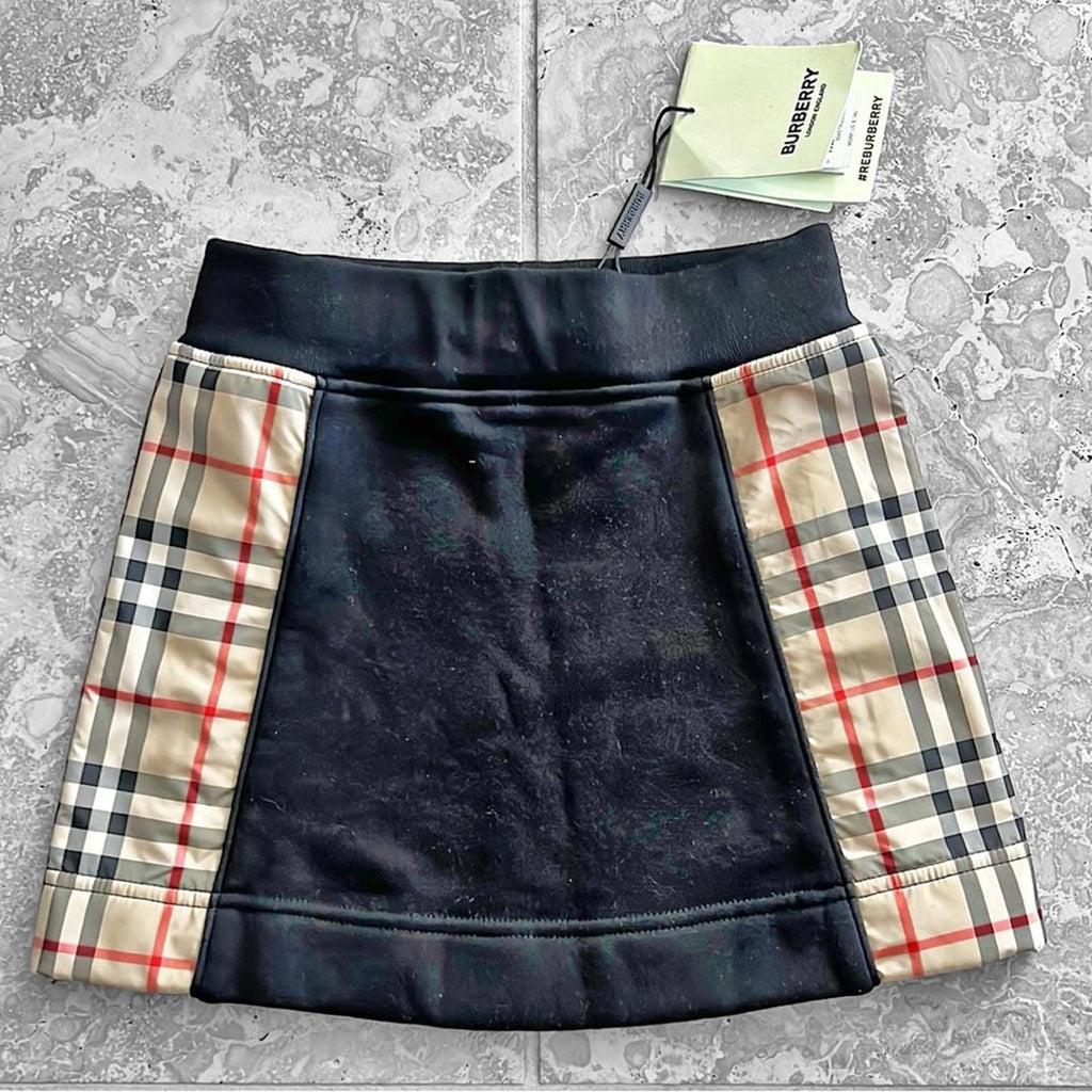 Burberry Nolen Skirt in Black, Size 3Y New with Tag, Retail $380