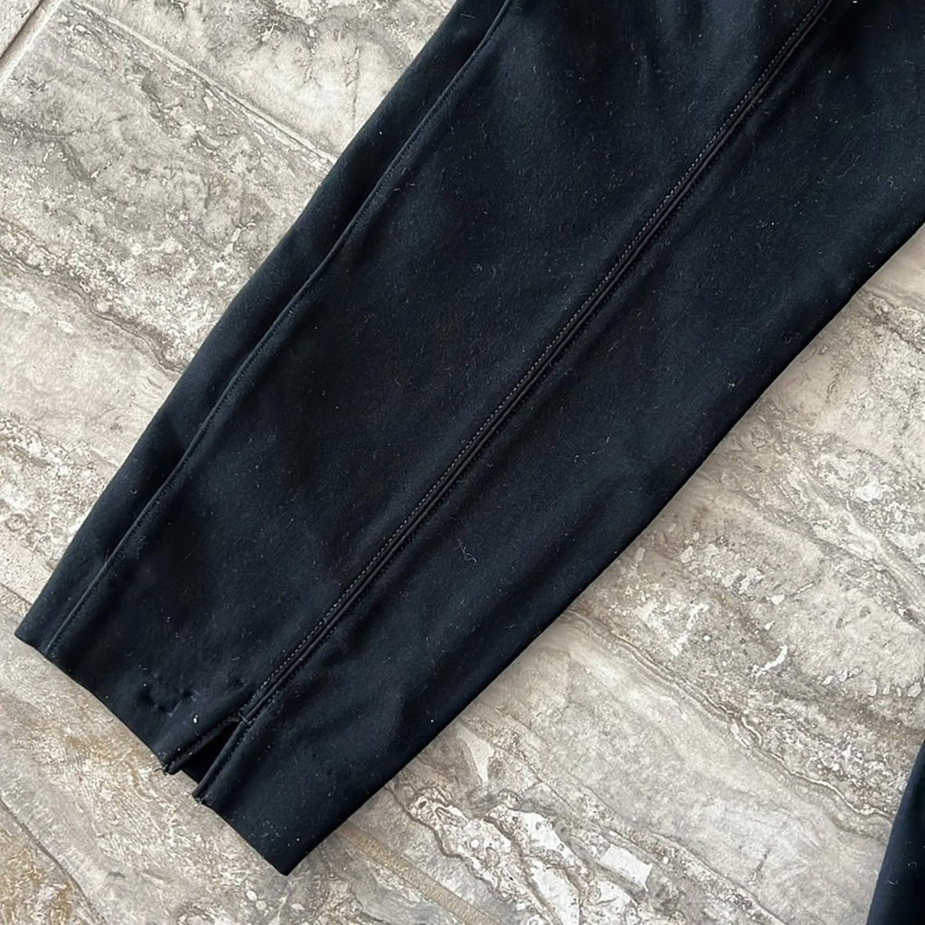 Spanx Black Ponte Straight Leg Stretch Pull-On Pants, Size XL NEW w/Tag $138