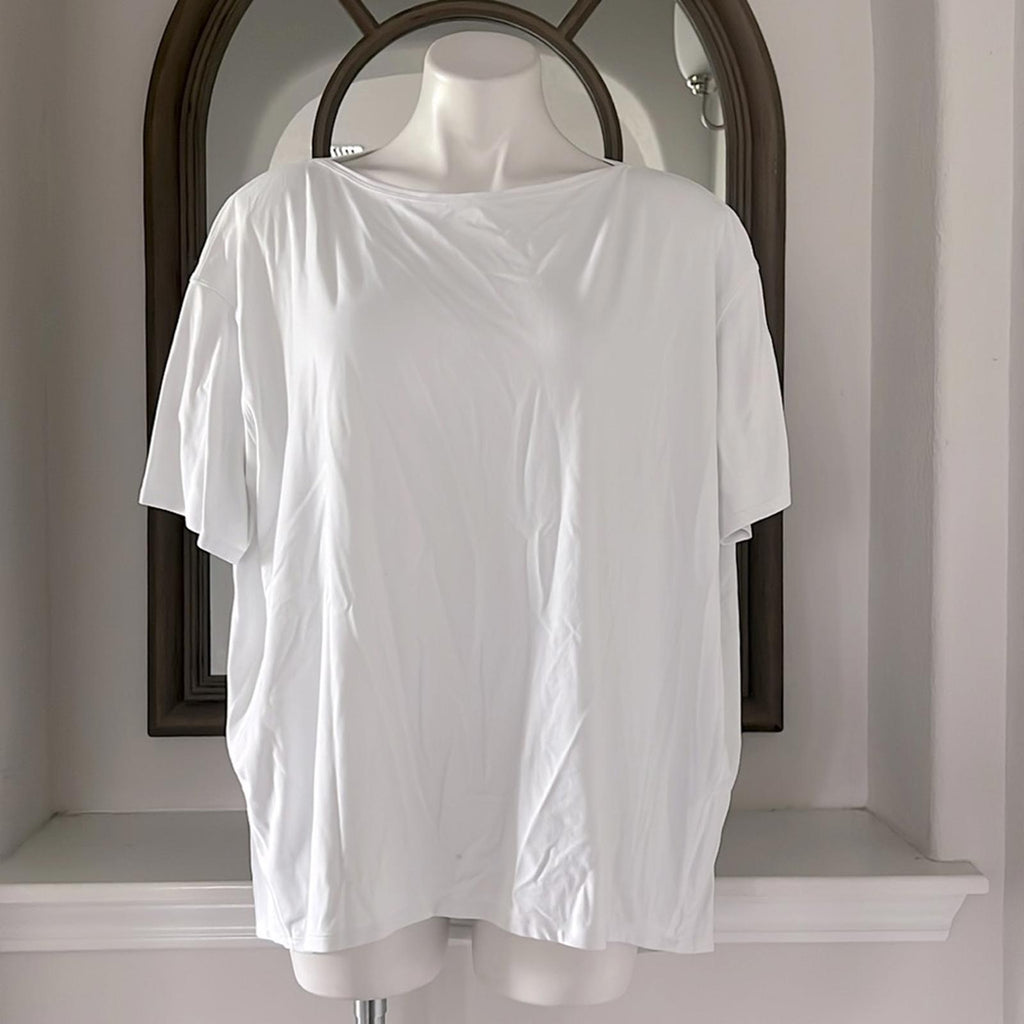 Lululemon White Oversized Top, Size 12 EXCELLENT!