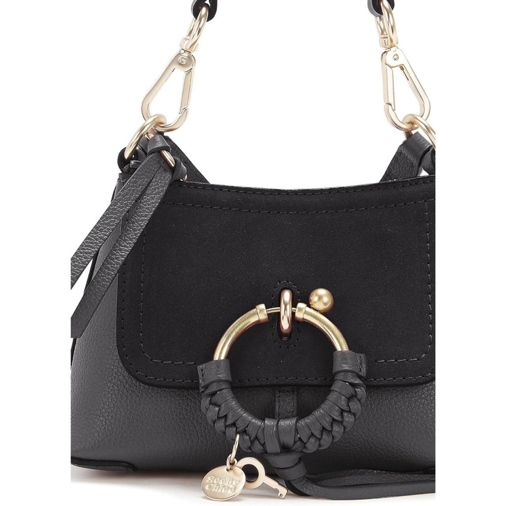 See by Chloe Joan Small Hobo Bag in Black, EXCELLENT!
