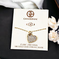 Giani Bernini 18k Gold Over Sterling Silver Heart Pendant Necklace, NWT