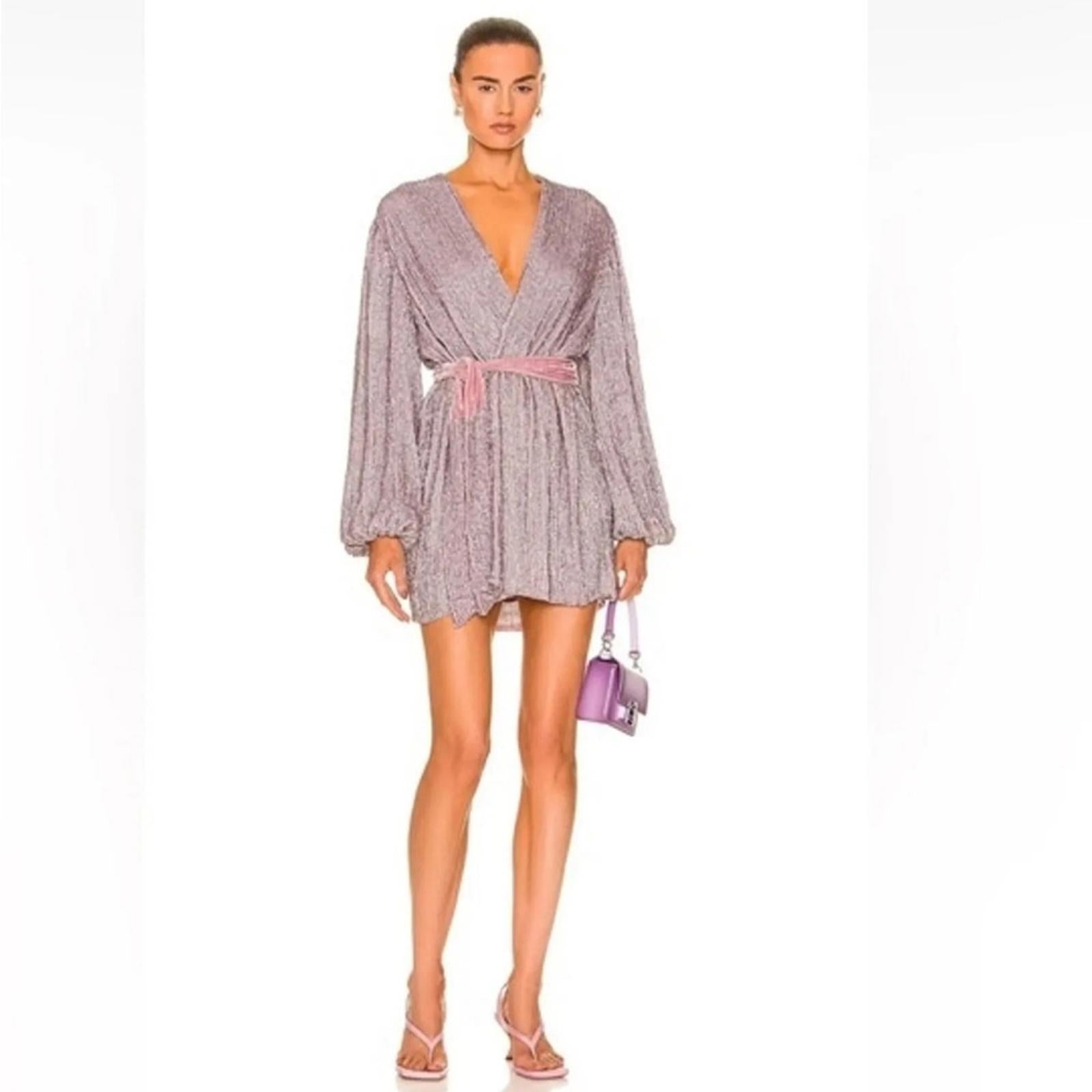 Retrofete Gabrielle Embellished Robe Mini Dress, Revolve XS New w/Tag SOLD OUT!