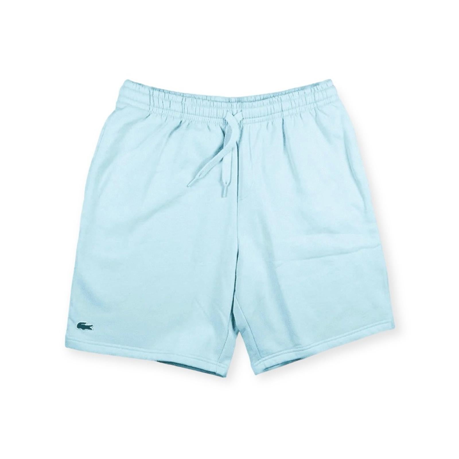 NWT Lacoste Sport Tennis Fleece Shorts, Light Blue, Men’s Size 8-3XL Retail $85
